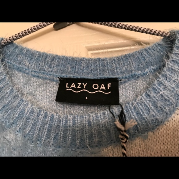 NEW/NEVER WORN LAZY OAF FUZZY CLOUD DRESS L - Picture 2 of 2